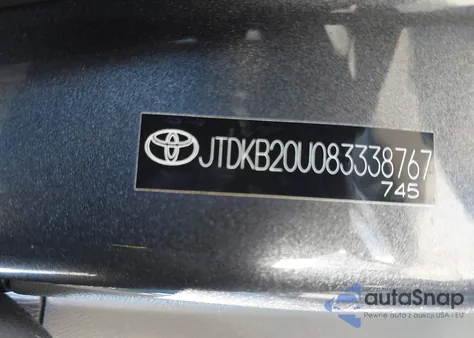 2008 Toyota Prius из США, поврежденный, VIN JTDKB20U083338767